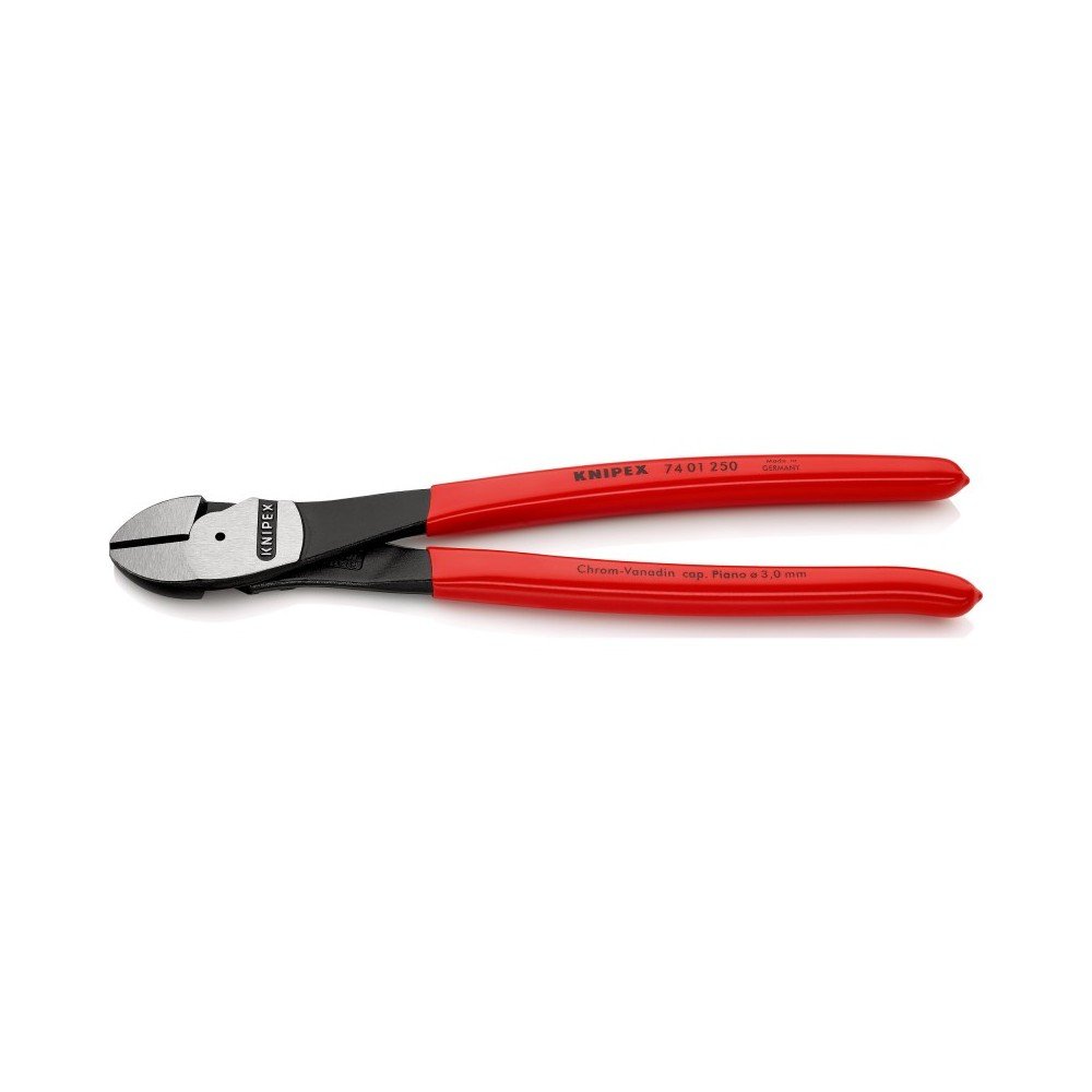 Didelės svertinės jėgos kirpimo replės KNIPEX 7401250-Kirpimo replės-Replės-Knipex-irankiai-darbui Didelės svertinės jėgos kirpimo replės KNIPEX 7401250-Kirpimo replės-Replės-Knipex-irankiai-darbui