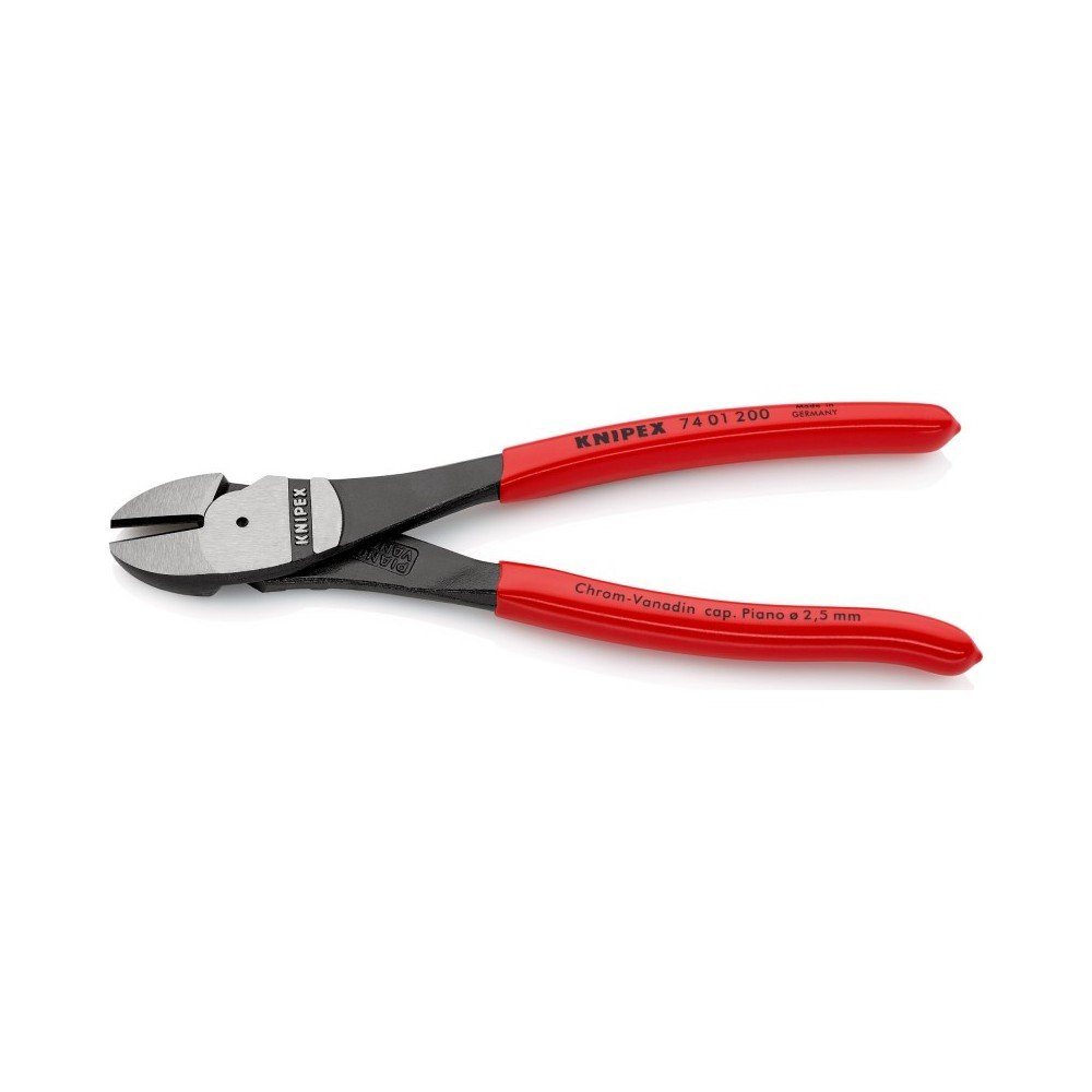 Didelės svertinės jėgos kirpimo replės KNIPEX 7401200-Kirpimo replės-Replės-Knipex-irankiai-darbui Didelės svertinės jėgos kirpimo replės KNIPEX 7401200-Kirpimo replės-Replės-Knipex-irankiai-darbui