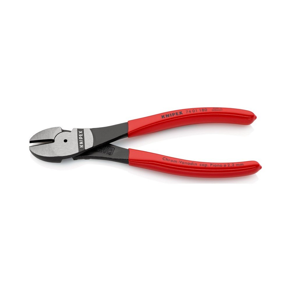 Didelės svertinės jėgos kirpimo replės KNIPEX 7401180-Kirpimo replės-Replės-Knipex-irankiai-darbui Didelės svertinės jėgos kirpimo replės KNIPEX 7401180-Kirpimo replės-Replės-Knipex-irankiai-darbui