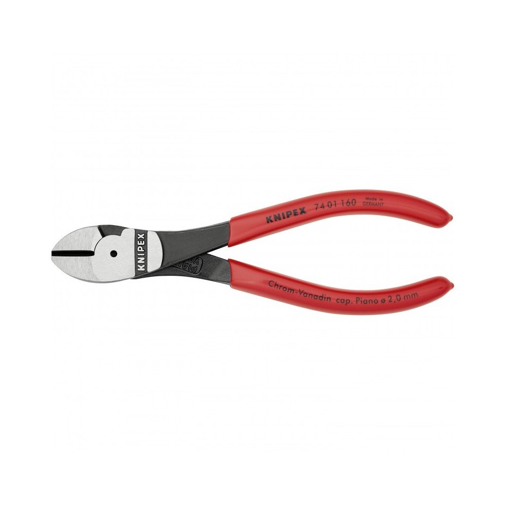 Didelės svertinės jėgos kirpimo replės KNIPEX 7401160-Kirpimo replės-Replės-Knipex-irankiai-darbui Didelės svertinės jėgos kirpimo replės KNIPEX 7401160-Kirpimo replės-Replės-Knipex-irankiai-darbui