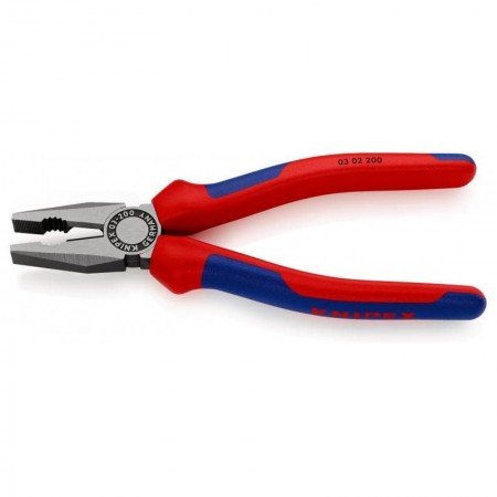 Kombinuotos replės KNIPEX 0302200-Kombinuotos replės-Replės-Knipex-irankiai-darbui
