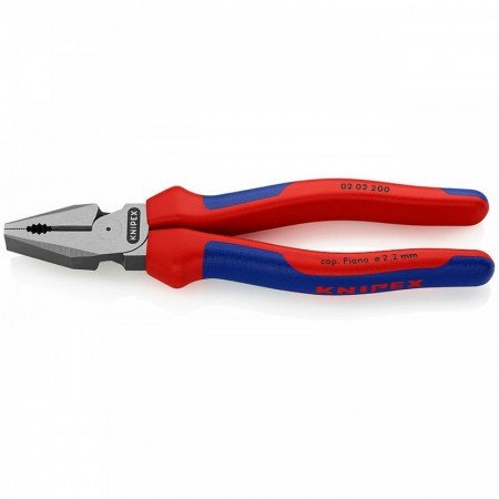 Kombinuotos didelės svertinės jėgos replės KNIPEX 0202200-Kombinuotos replės-Replės-Knipex-irankiai-darbui