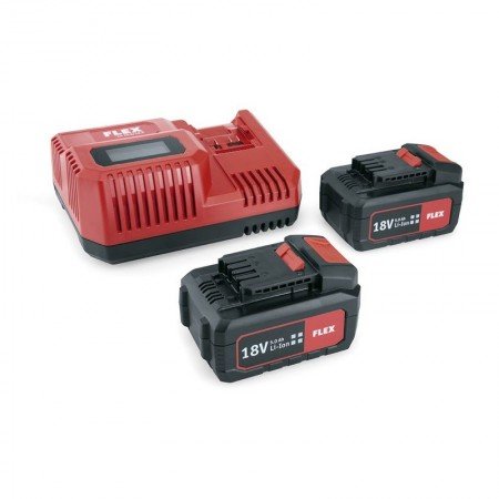 Akumuliatorių rinkinys FLEX P-SET 55R 18V 2x5,0Ah-Įrankių akumuliatoriai ir jų priedai-Akumuliatoriniai įrankiai-FLEX-irankiai-d