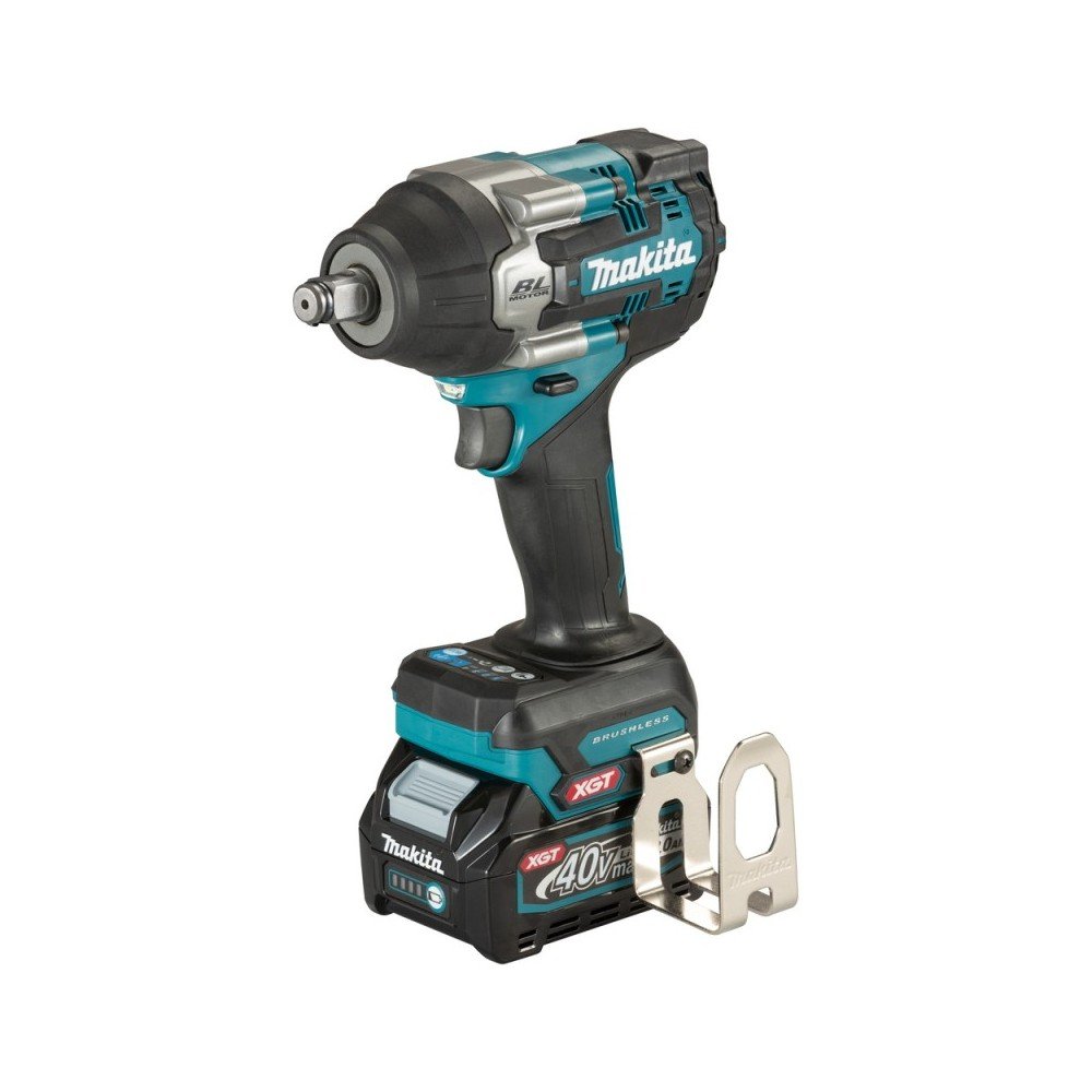 Akumuliatorinis smūginis veržliasukis MAKITA TW007GM201 40V Max XGT-Akumuliatoriniai smūginiai veržliasukiai-Akumuliatoriniai su