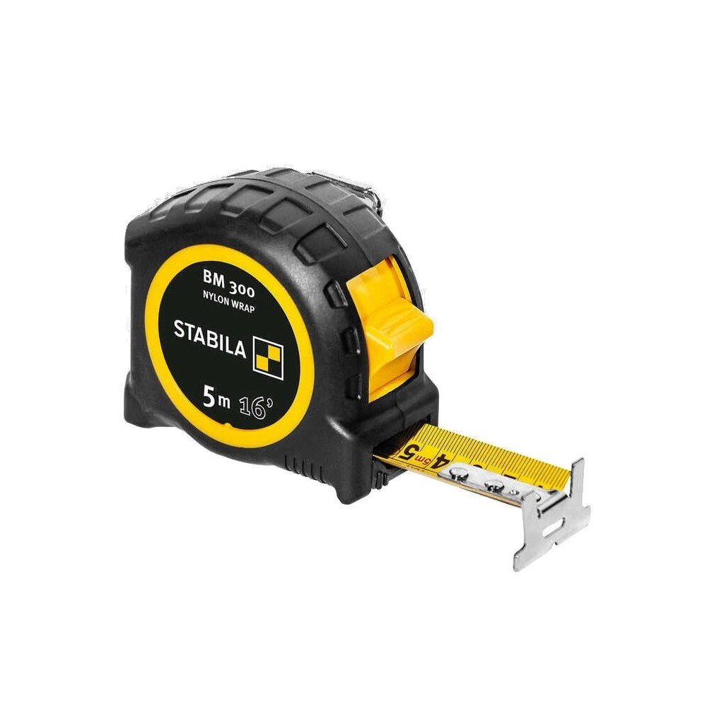 Ruletė STABILA BM300 5m mm/inch-Ruletės-Matavimo įrankiai-Stabila-irankiai-darbui Ruletė STABILA BM300 5m mm/inch-Ruletės-Matavimo įrankiai-Stabila-irankiai-darbui