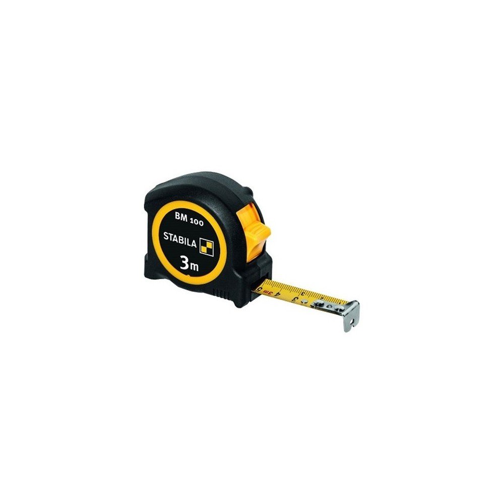 Ruletė STABILA BM100 3m mm/inch-Ruletės-Matavimo įrankiai-Stabila-irankiai-darbui Ruletė STABILA BM100 3m mm/inch-Ruletės-Matavimo įrankiai-Stabila-irankiai-darbui