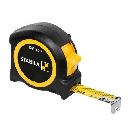 Ruletė STABILA BM100 8m-Ruletės-Matavimo įrankiai-Stabila-irankiai-darbui