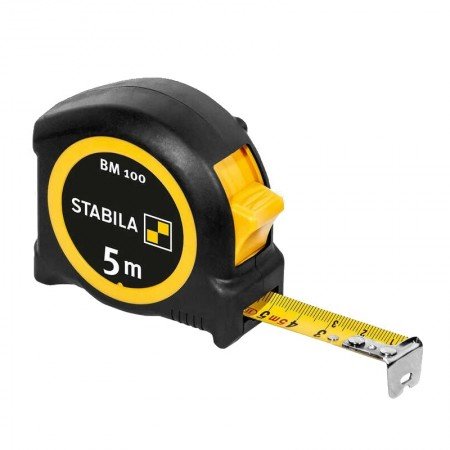 Ruletė STABILA BM100 5m-Ruletės-Matavimo įrankiai-Stabila-irankiai-darbui