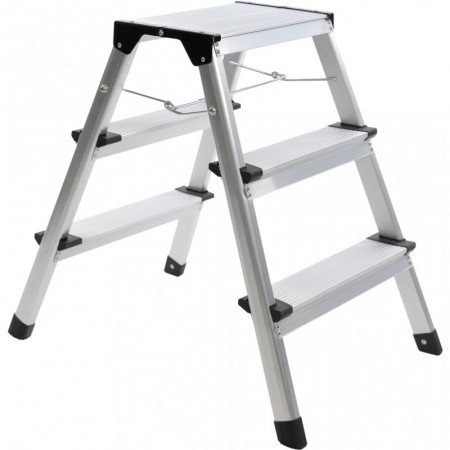 Pastatomos aliuminės kopėčios KS TOOLS-Kopėčios-Kopėčios, pastoliai-KsTools-irankiai-darbui