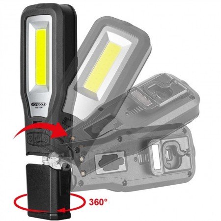 Lanksti LED lempa KS TOOLS 550lm-Akumuliatoriniai prožektoriai-Akumuliatoriniai įrankiai-KsTools-irankiai-darbui