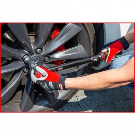 11 dalių dinamometrinio rakto ir galvučių rinkinys KS TOOLS 20-200Nm 1/2"-Dinamometriniai raktai-Autoserviso įranga-KsTools-iran